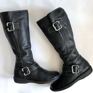 BOC by Born Knee-high Leather Boots with Buckles Women’s Size 7.5